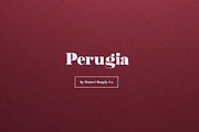 Perugia - Serif Font, a Serif Font by CorgiAstronaut (Thumbnail 6 of 6)