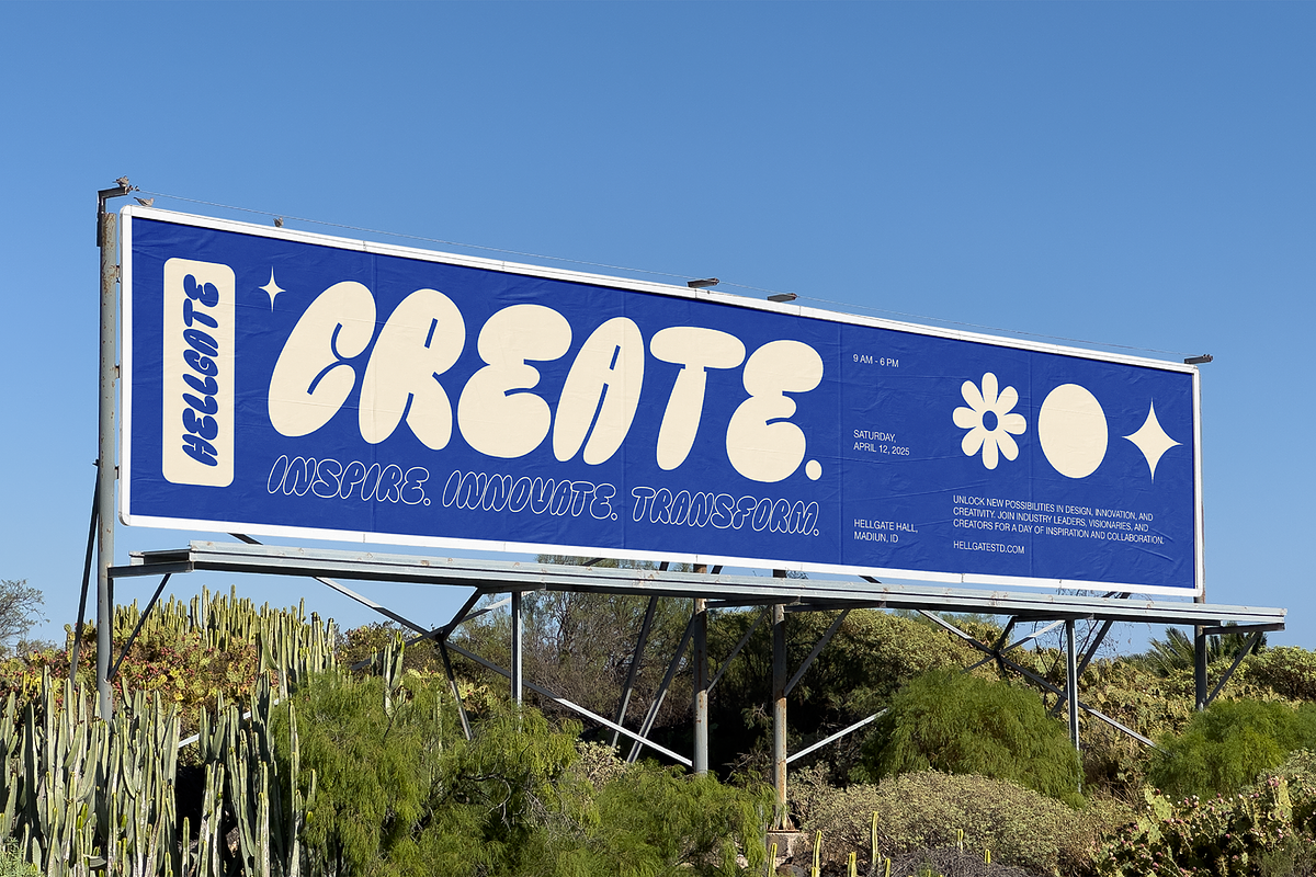 Brandbel Bubble Typeface, a Symbol Font by GRVS Studio (Photo 4 of 4)