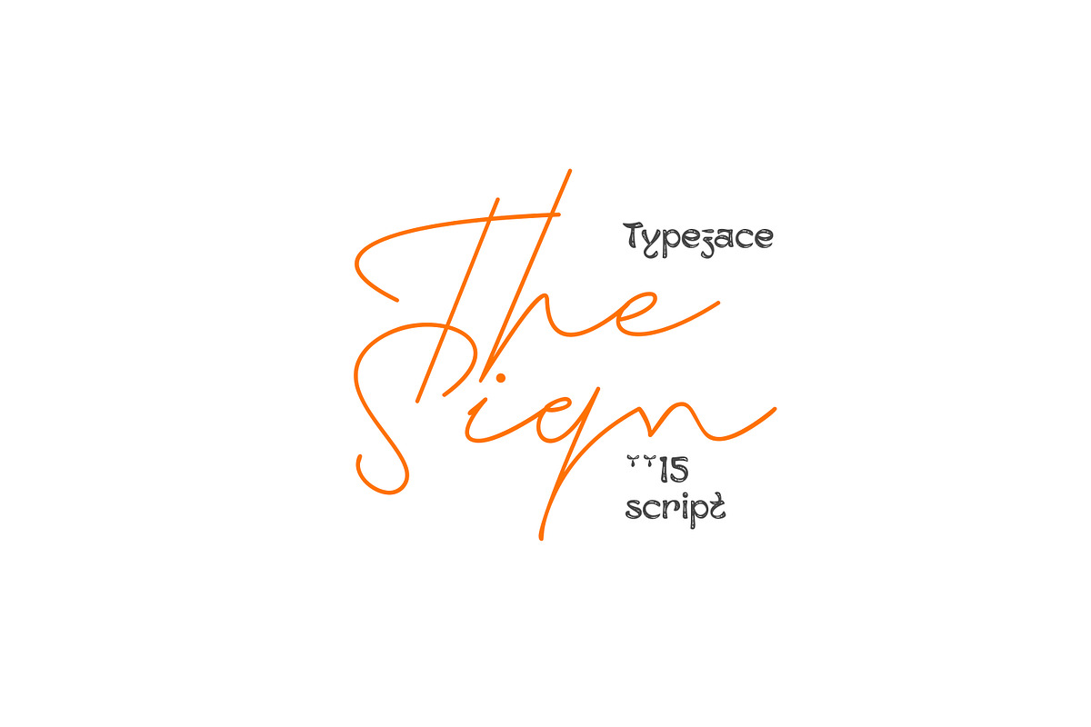 The Sign Typeface