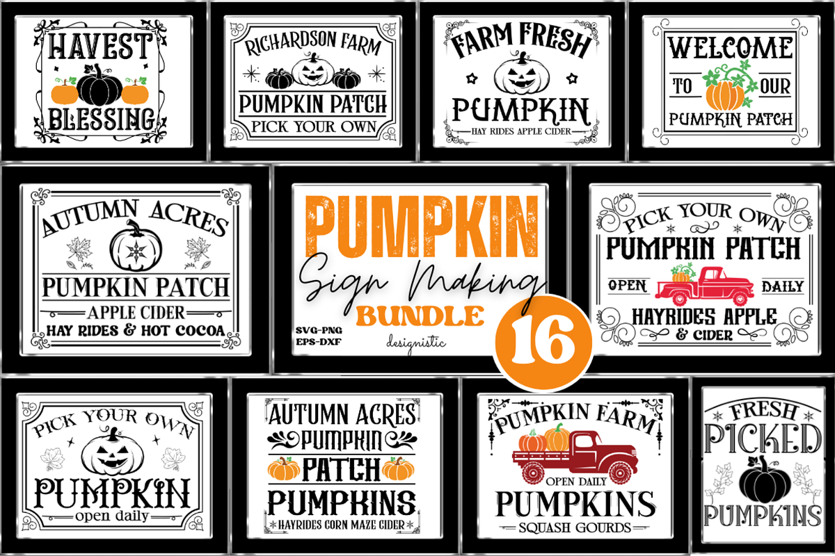 Fall SVG Bundle, Autumn SVG Bundle, an Object Graphic by Design's Dark (Photo 3 of 16)