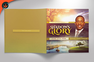 Shadows Of His Glory Church Bulletin