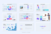 Puzzle Infographic PowerPoint, a Presentation Template by Pixslides (Thumbnail 3 of 4)