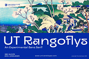 UT Rangoflys - An Experimental Font, a Sans Serif Font by Universitype (Thumbnail 1 of 7)