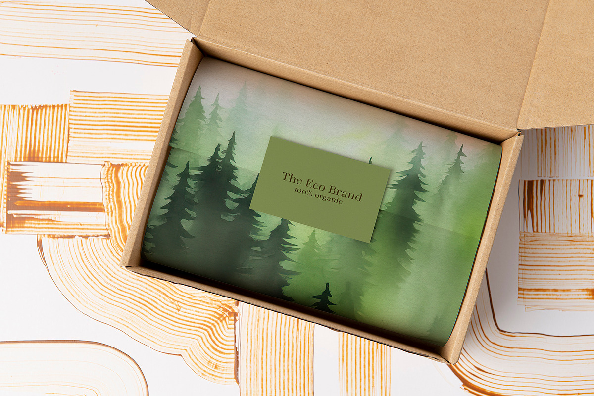 Foggy Forest Watercolor Set, an Illustration by AlineArtStore (Photo 12 of 13)