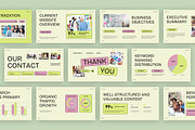 SEO Report Business Keynote, a Presentation Template by Loin Studio (Thumbnail 4 of 4)