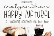 Happy Natural, a Script Font by IRF Lab Studio (Thumbnail 1 of 11)