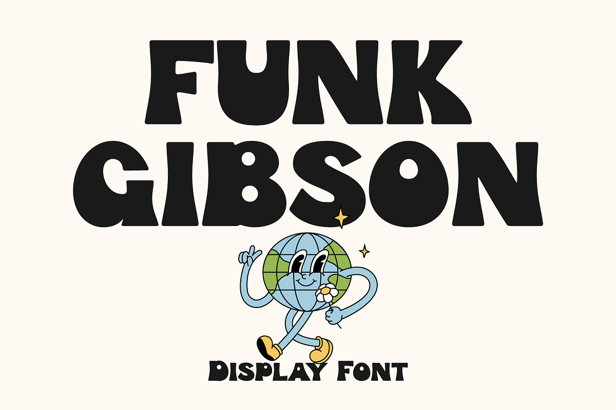 Funk Gibson - Display Font, a Font by Prioritype Co (Photo 1 of 10)