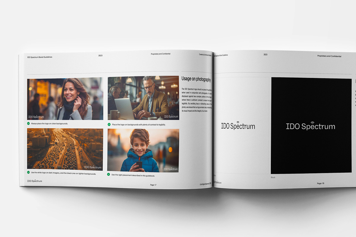 IDO Spectrum Brand Style Guidelines, a Presentation Template by Smotrow Related (Photo 9 of 15)