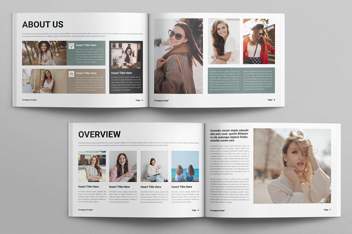 Welcome Kit Template Landscape, a Brochure Template by E-Type