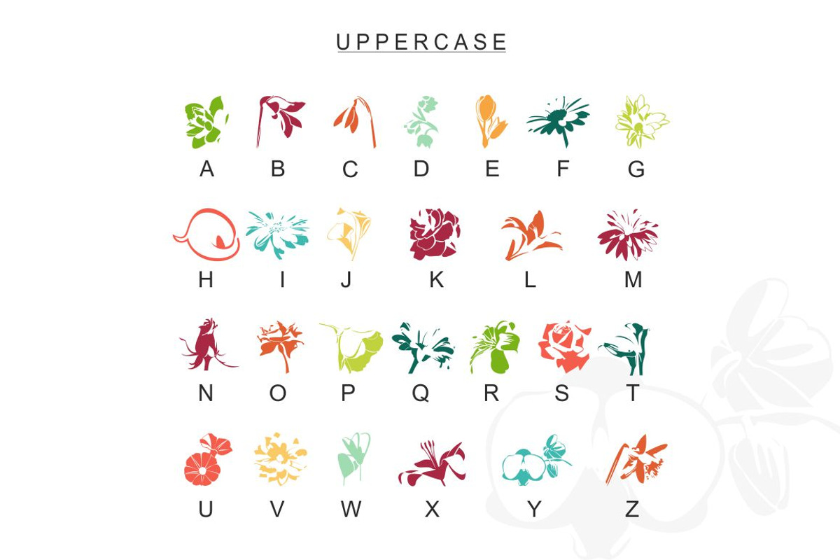 Bloomy typeface preview 3