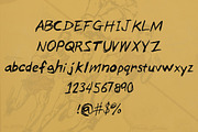 Zack's Scratch, a Script Font by zack415 (Thumbnail 2 of 2)