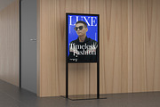 Vertical Indoor Ads Standee Mockup, an Advertising Mockup by Permadi Creative (Thumbnail 3 of 5)