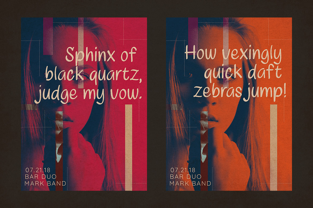 Echoes of Love, a Script Font by Almeera Std (Photo 2 of 6)