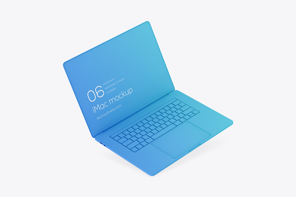 Macbook Pro Clay Mockups, a Books & Magazine Mockup by Mockupdaddy (Photo 2 of 16)