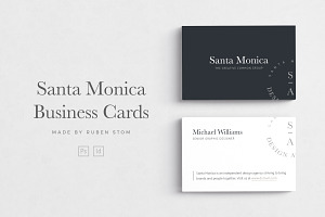 Santa Monica Business Card