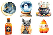Halloween Sublimation Clipart, an Illustration by Daily.Designs (Thumbnail 4 of 5)
