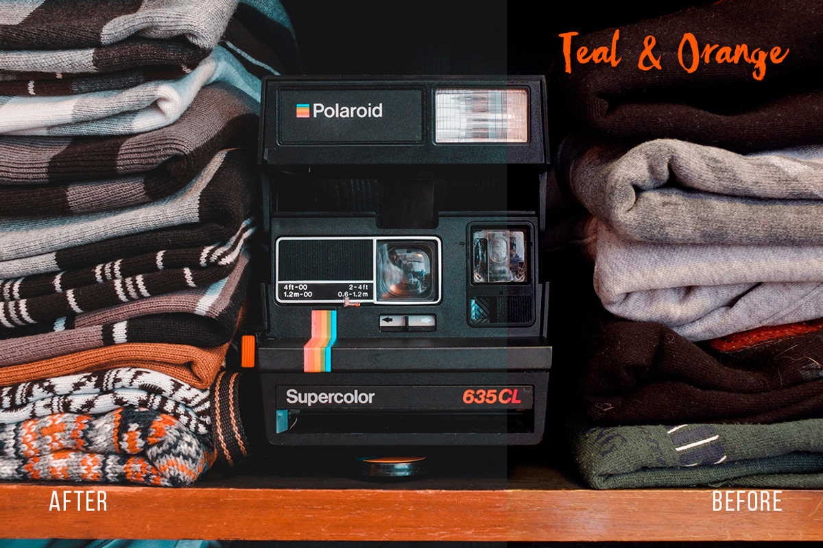 TEAL & ORANGE Lightroom presets preview 8