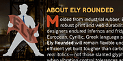 Ely Rounded, a Sans Serif Font by Cory Maylett Design (Thumbnail 3 of 5)