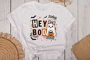Hey Boo Halloween Sublimation PNG, a Seasonal Illustration by CraftArtStudio (Thumbnail 2 of 4)