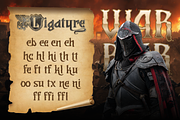 Lotrance, a Serif Font by Burntilldead (Thumbnail 8 of 12)