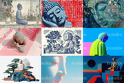 150 Spiritual Buddha Illustrations, a Decorative Illustration by Incomelion (Thumbnail 8 of 21)