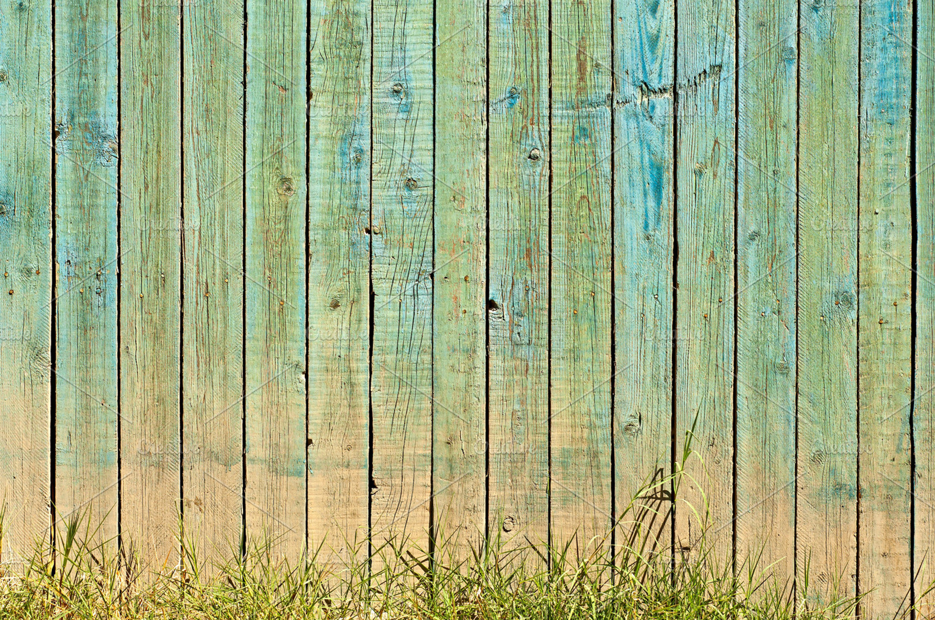 Grass And Planks