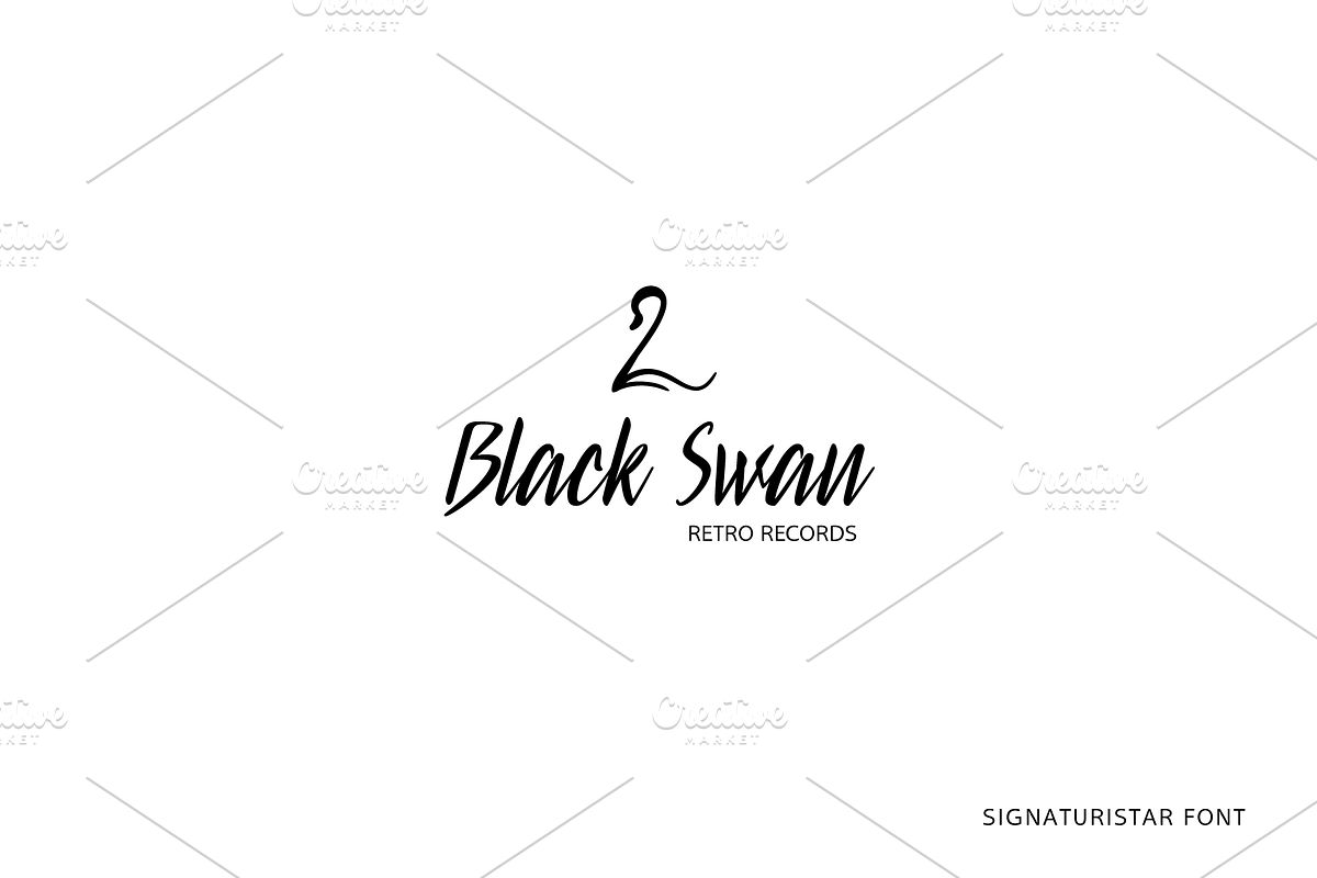 Signaturistar Font preview 2