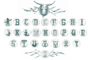 Hand Drawing Alphabet