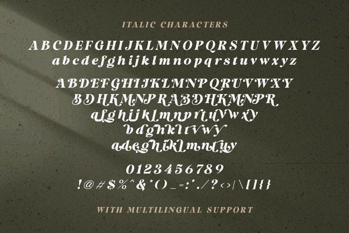UPDATE! Duke Charming Bold Serif, a Serif Font by Letterhend Studio (Photo 5 of 9)
