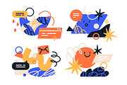 Abstract shapes, geometric elements, a Decorative Illustration by Good Studio (Thumbnail 2 of 8)