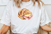 Watercolor Street Food Clipart, an Illustration by CraftArtStudio (Thumbnail 4 of 6)