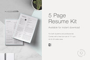 Resume and Cover Letter Template, a Resume Template by Leo Resume (Thumbnail 7 of 7)