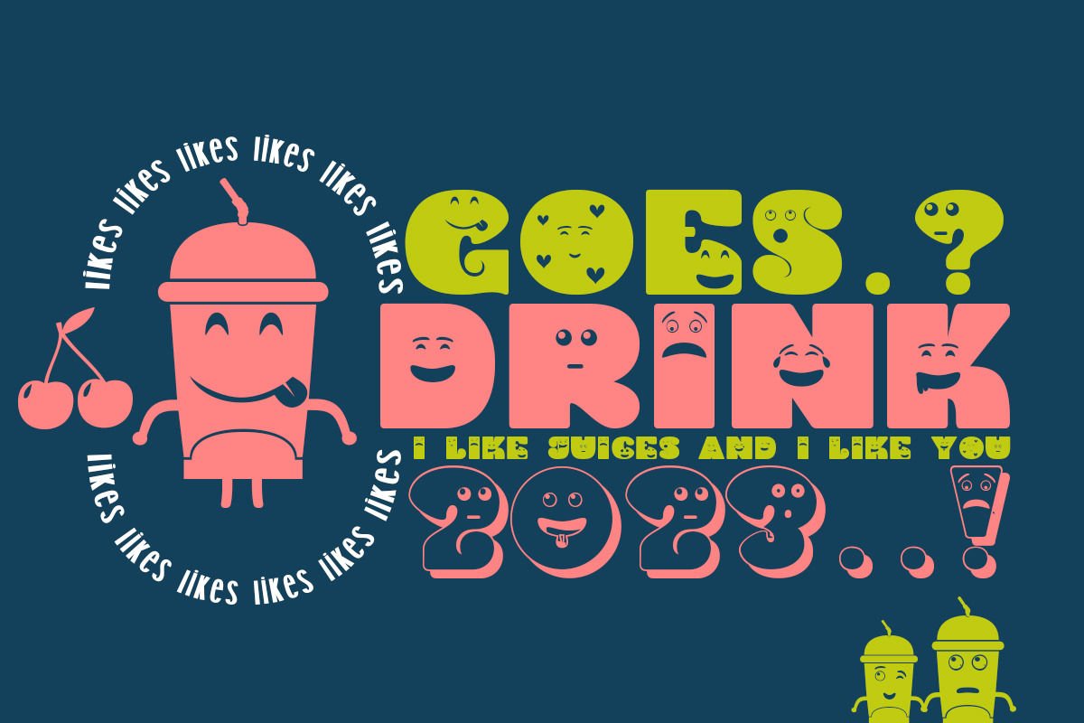 Smiles font family, a Symbol Font by Bramcreative (Photo 2 of 10)