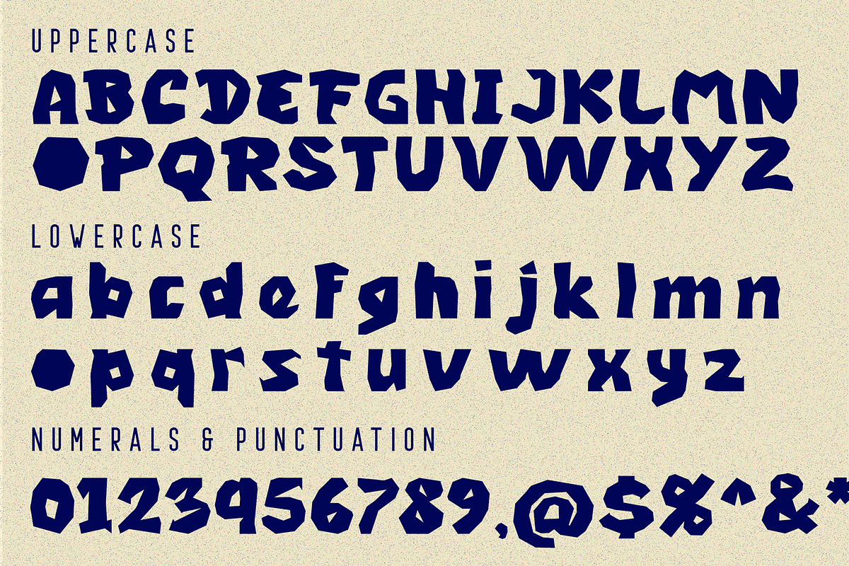 ACROSS JACQUES - DISPLAY FONT, a Sans Serif Font by 177Studio (Photo 8 of 8)