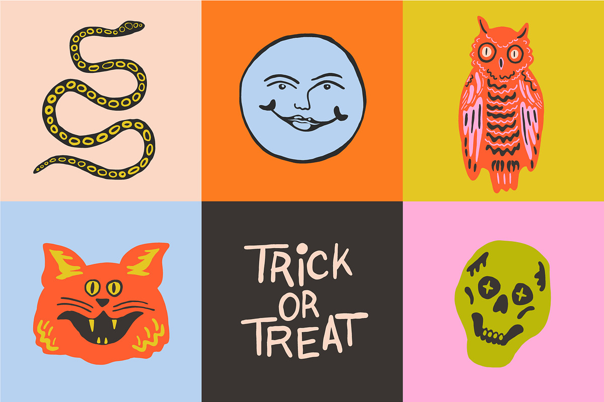 Halloween Illustrations: Vol 2, an Illustration by Studio Funshop by Kelli (Photo 2 of 6)