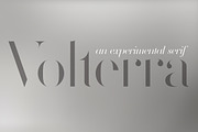 Volterra Family, a Serif Font by Blank Is The New Black (Thumbnail 1 of 11)