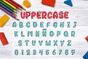 Baby Monster - Kids font, a Font by arausidp (Thumbnail 2 of 9)