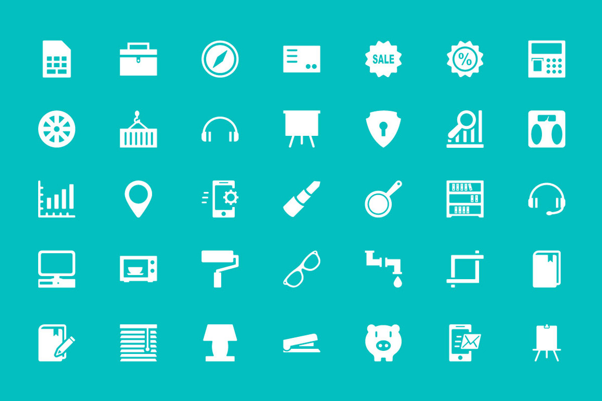 175+ Tools Vector Icons, a Solid Icon by Creative Stall