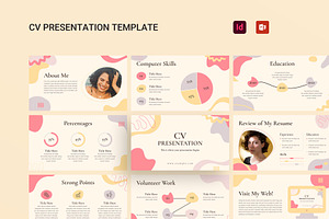 Abstract CV Presentation Template