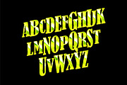 Childish capital letters., a Graphic by Aromeo (Thumbnail 4 of 5)