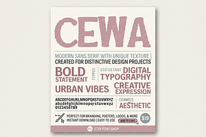 Cewa | Elegant Modern Serif