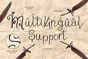 Cheshire. Magic script font., a Script Font by Red Ink (Thumbnail 4 of 13)
