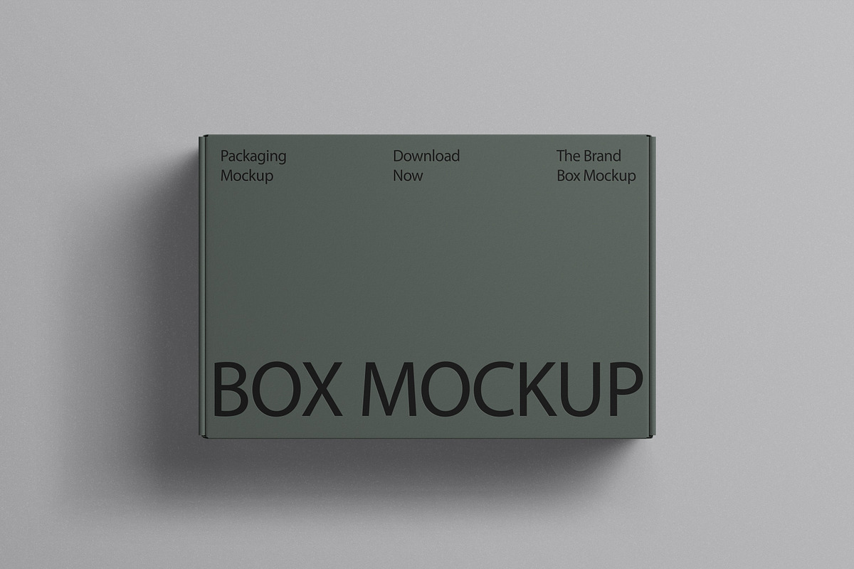 Mailing Box Mockup Set, a Packaging Mockup by UFR_GRAPHIC (Photo 3 of 4)