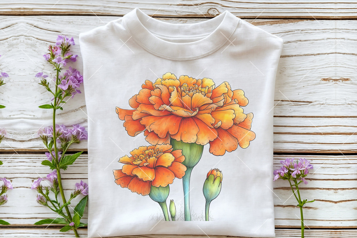 Spring Flower Clipart Bundle, an Illustration by OK Design (Photo 6 of 6)