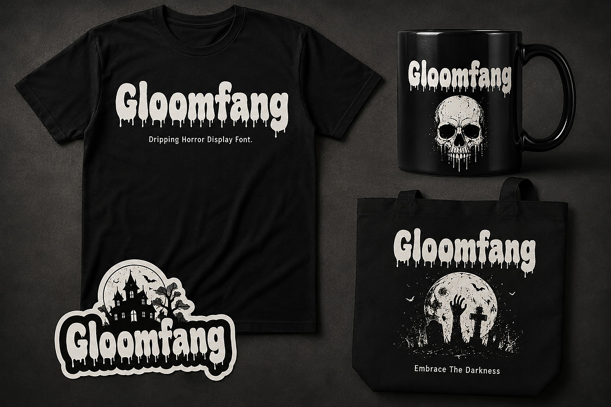 Gloomfang, a Slab Serif Font by Wow Magic (Photo 4 of 5)