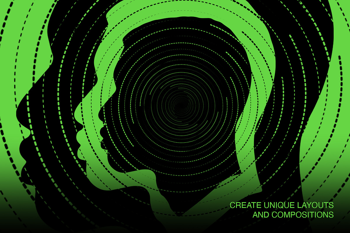 Retro Futuristic Elements, an Object Graphic by The Fake PNG (Photo 6 of 11)