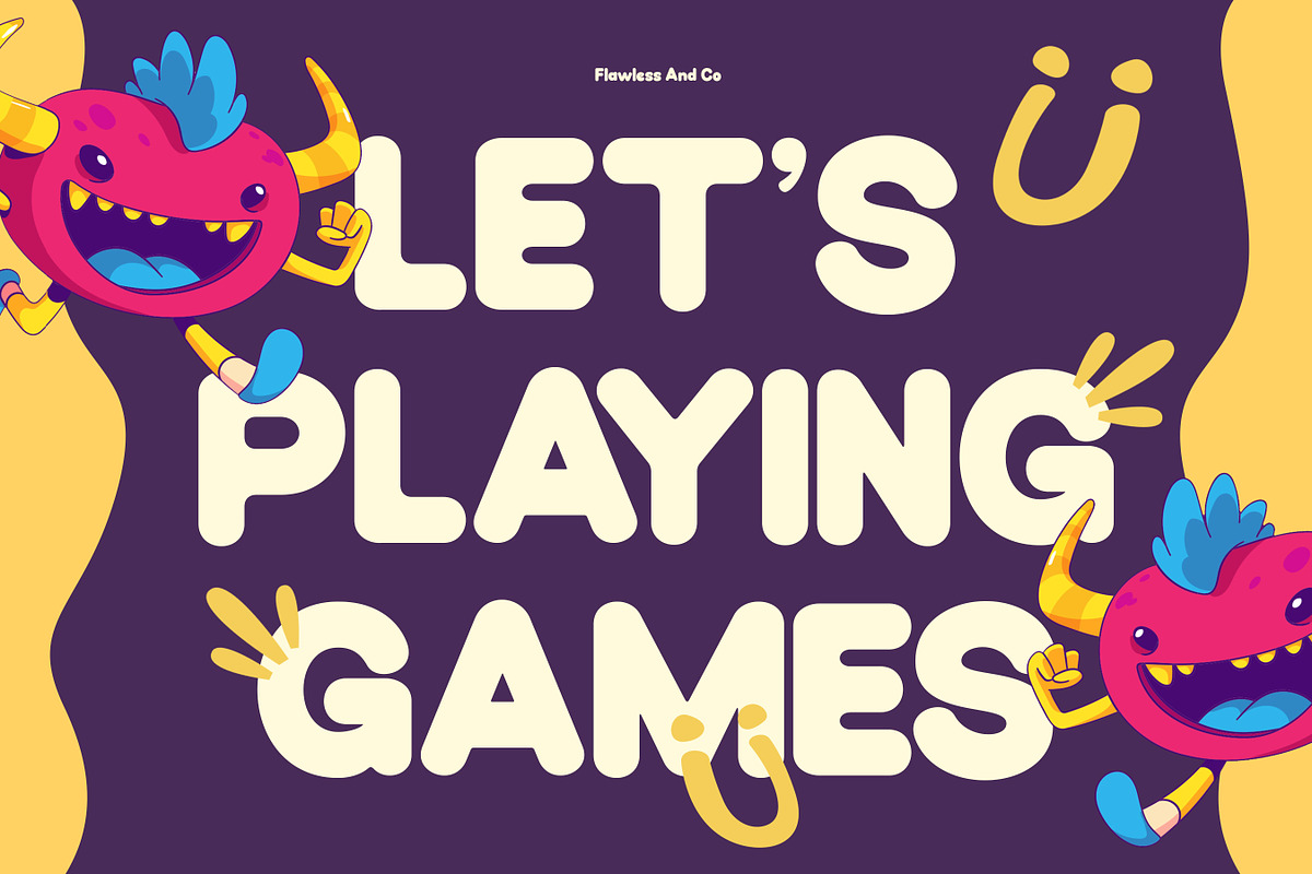 Owrheo - Playful Display Font, a Sans Serif Font by Flawless And Co (Photo 2 of 10)