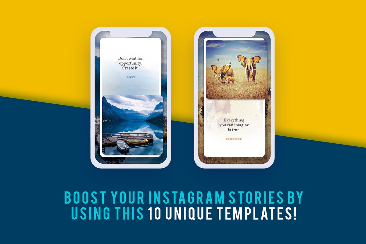 Instagram Stories - QUOTES Pack, a Social Media Template by Better Be a Designer (Photo 2 of 6)