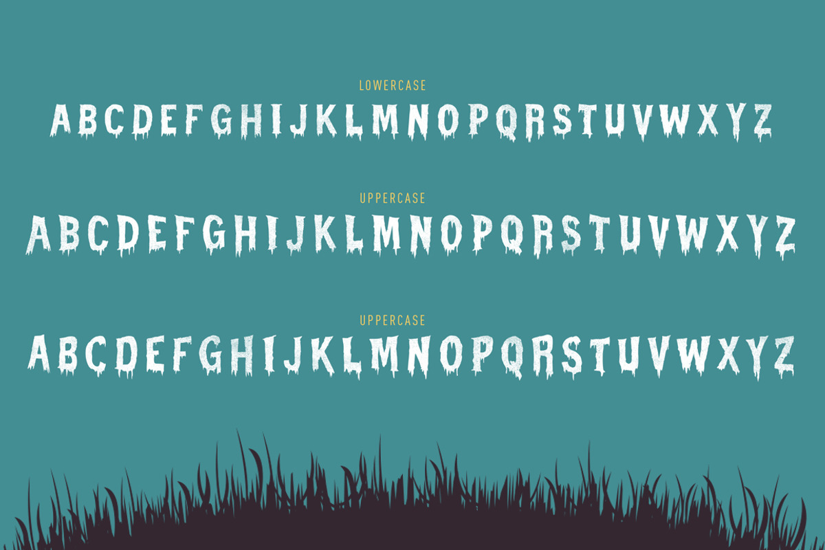 Halloweek, a Font by StereoType (Photo 6 of 8)