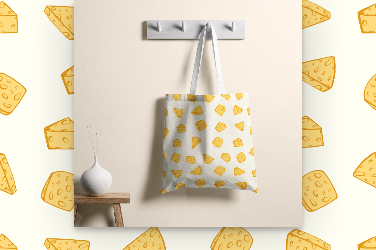 Cheese Pattern, a Pattern Graphic by Groovy Arts (Photo 5 of 5)